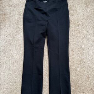 Soho Pull On Black Dress Pants